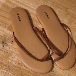 Torrid Brown Strappy Sandals
